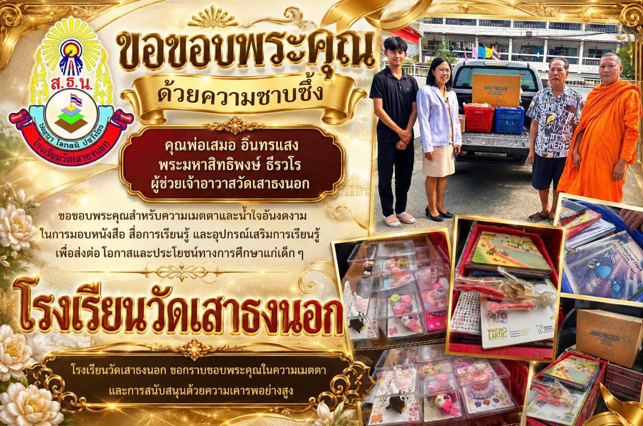 ขอขอบพระคุณ คุณพ่อเสมอ อินทรแสง และ พระมหาสิทธิพงษ์ ธีรวโร